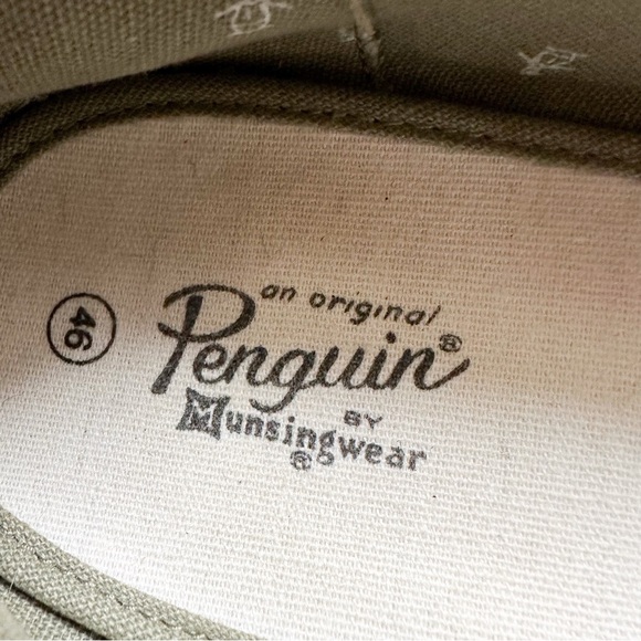 Original Penguin by Munsingwear Olive Green Slip-On Loafer Shoes — Size 46/13 - Picture 8 of 9